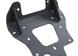 Mounting plate for winch